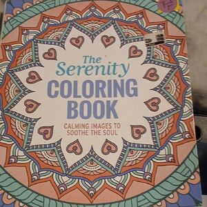 Serenity Coloring Book - Calming Home Accent
